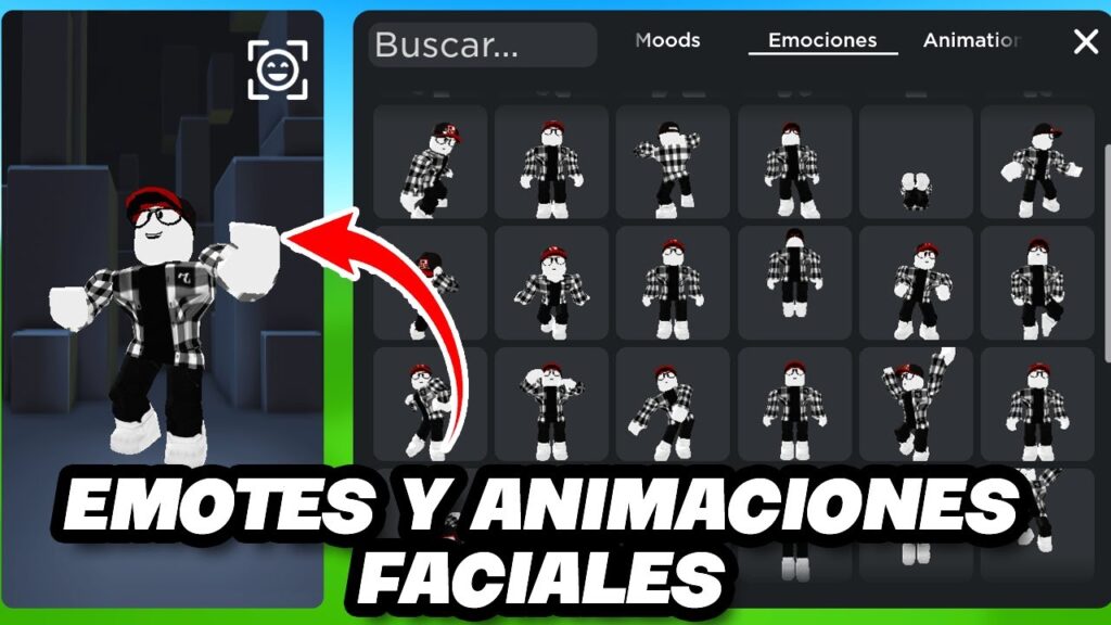 Las Mejores Animaciones y Emotes en Roblox 2025